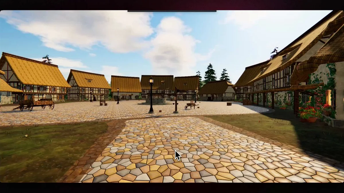Prompt for building an explorable Three.js world from a reference image with Opus 5