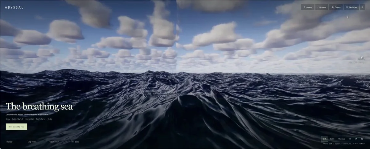 Simulación procedural de un océano vivo y una tormenta
