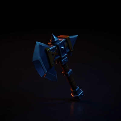 Fantasy battle axe.