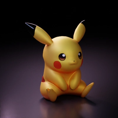 Cute, mouse-like character from popular media.