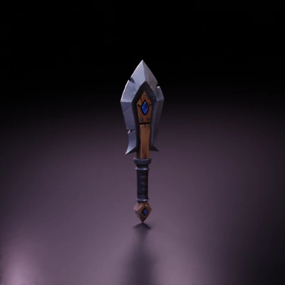 Fantasy decorative spear or dagger.