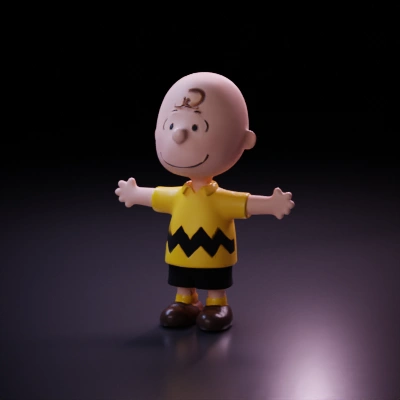 Charlie Brown cartoon character.