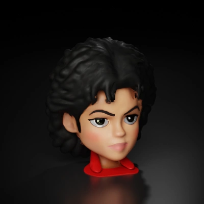 Cartoon avatar with curly hair, and raised eyebrows.