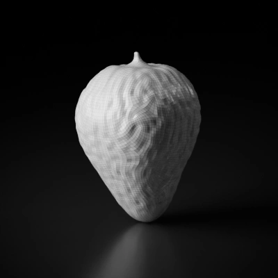 Fresh ripe strawberry.