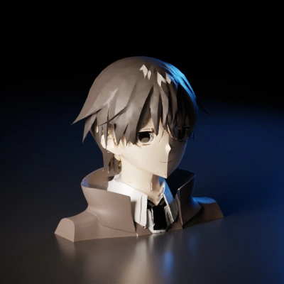 Anime-style character portrait.