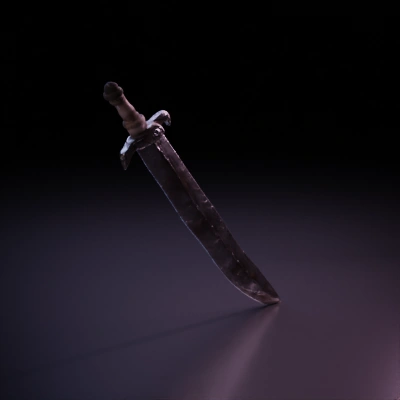 Medieval sword, traditional design, crossguard hilt.
