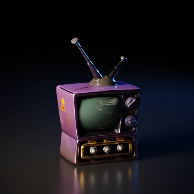 retro television.
