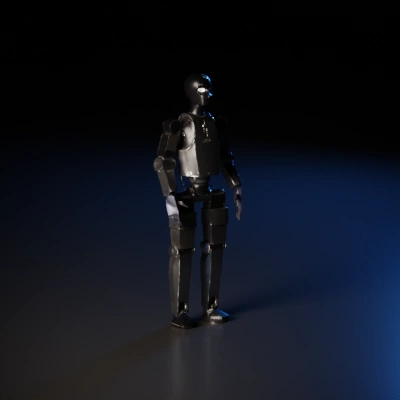 crash test dummy figure.