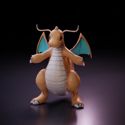 Dragon-like creature, wings and tail, fictional character.