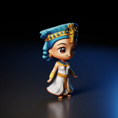Ancient Egyptian-themed figure.