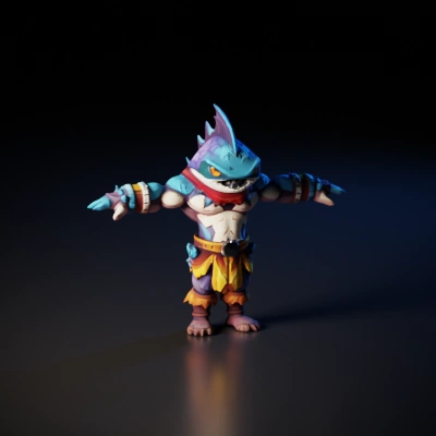 humanoid warrior.