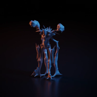 Treant guardian from fantasy lore, nature-infused. complex geometry, character.