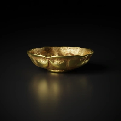 Decorative bowl with intricate design.