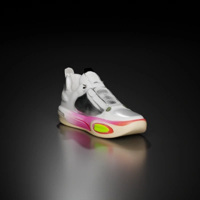 Sporty sneaker with modern design.