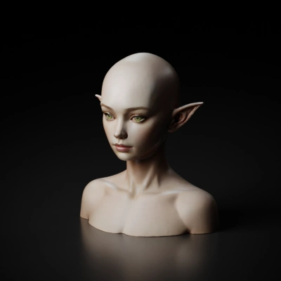 Elf-like humanoid figure.
