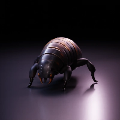 Armored insect-like creature.