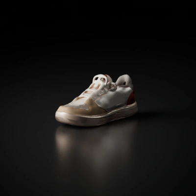 Sporty sneaker, casual wear.