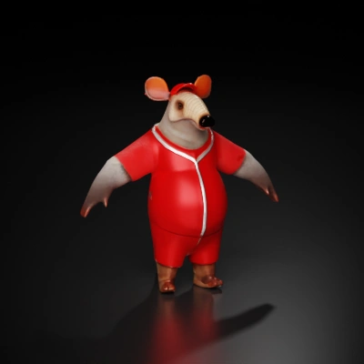 An anthropomorphic armadillo, with short stature, ultra realistic, rendered with arnold render, concept art, wearing red shorts and a red hat