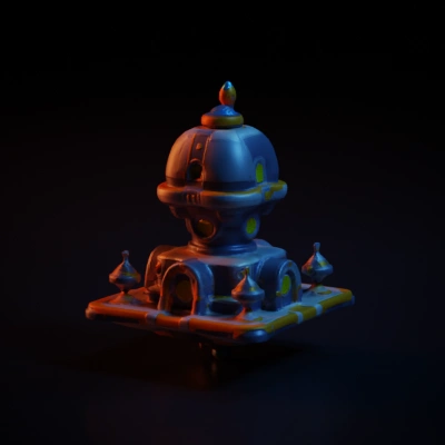 Futuristic building