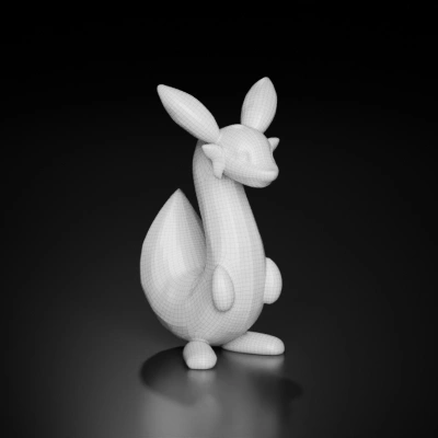 . symmetric geometry, smooth edges, character.