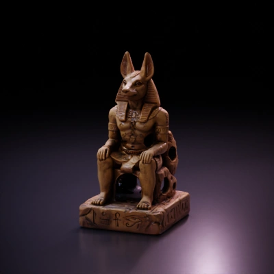 Anubis - Egyptian deity statue.