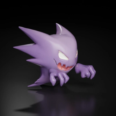 Ghostly creature with floating hands, sharp claws.