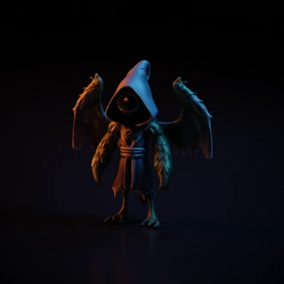Mystic bird-like creature with a single large eye.