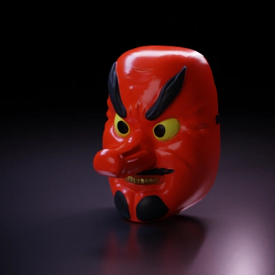 Japanese Tengu mask.
