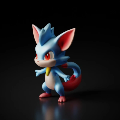 Small anthropomorphic creature with large ears.