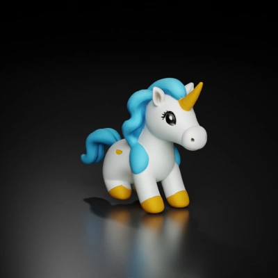 plush unicorn toy.