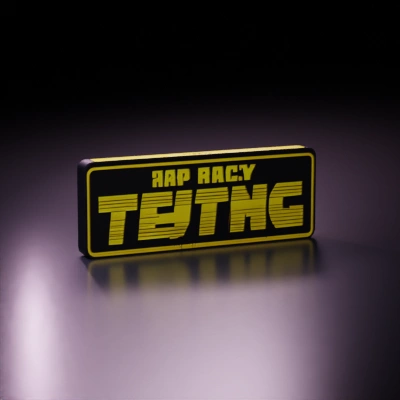 Title logo with text "ASAP ROCKY TESTING", bold and stylized.