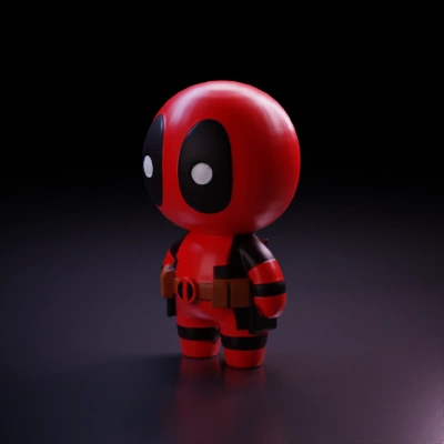 cartoon superhero figure.