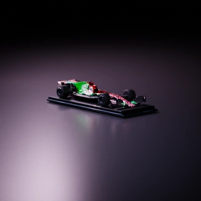 Formula One race car, high detail, sponsorship decals.