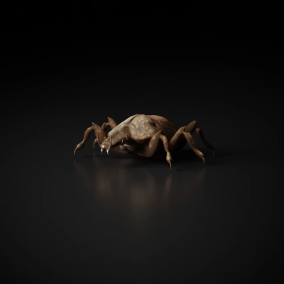 Insect-like mech, six legs.