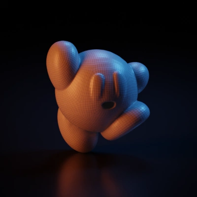 Cute rounded character from a popular video game series.
