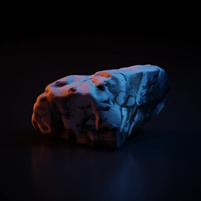 Rough textured stone, natural form.