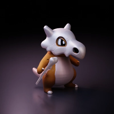 A creature with a skull helmet.