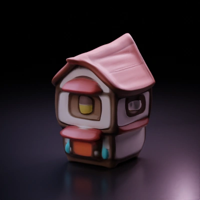 Pokemon style house