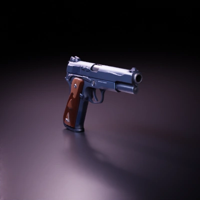 semi-automatic handgun pistol.