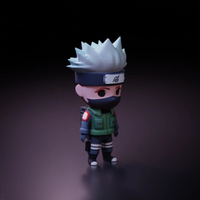 chibi ninja character.