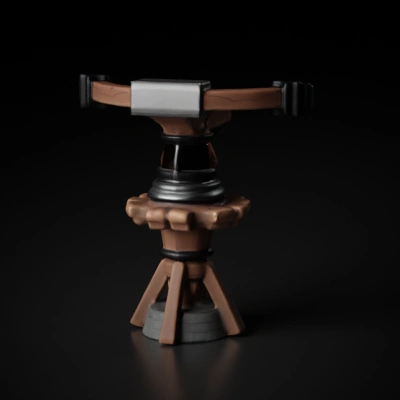 Catapult turret, fantasy design.