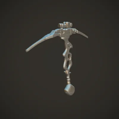 Futuristic mechanical hand with articulated fingers. complex geometry, smooth edges.