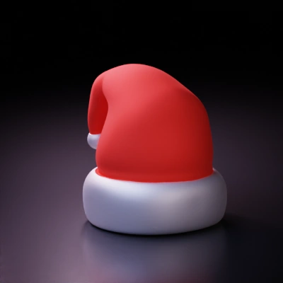 Santa Claus hat.