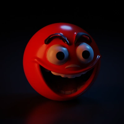 Laughing emoji with eyes and tongue out.
