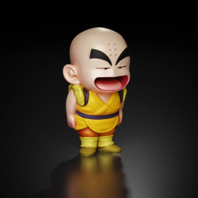 Cartoon character figurine.