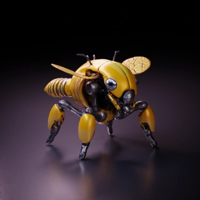 Mechanical insect robot, detailed and futuristic.