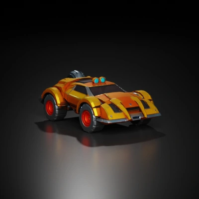 futuristic armored vehicle.