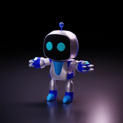 small humanoid robot.