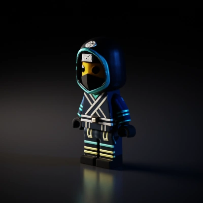 LEGO ninja figure.