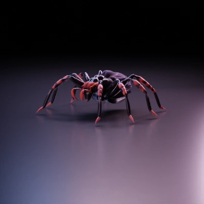 Spider-like creature, menacing and detailed design.